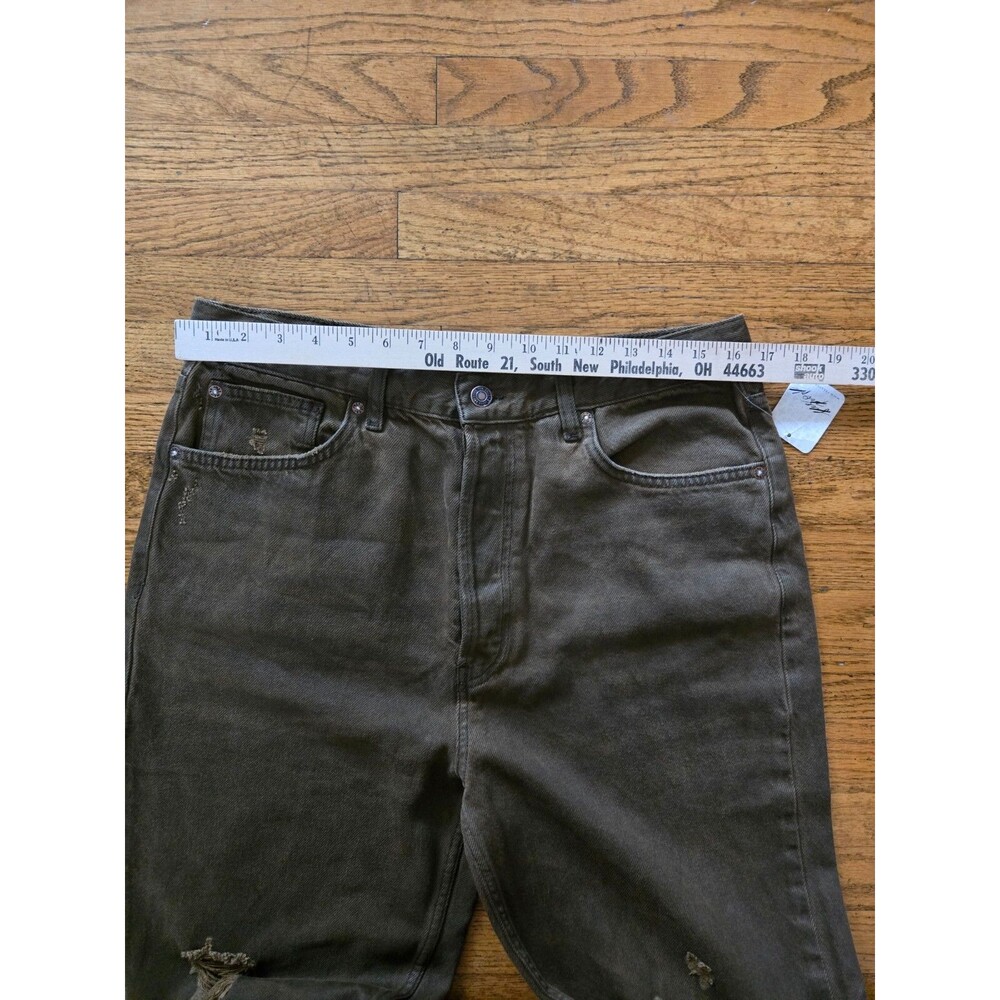Free People We the Free The Lasso High Waist Straight Jeans size 32 NWT - Picture 9 of 10